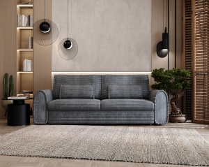 Sofa z funkcją spania Nella z pojemnikiem   