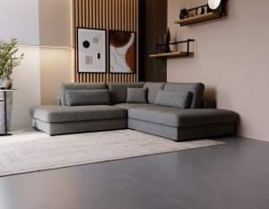 Narożnik Sven Mikro L-kształtny z poduszkami