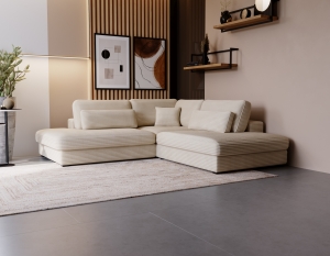 Narożnik Sven Mikro L-kształtny z poduszkami