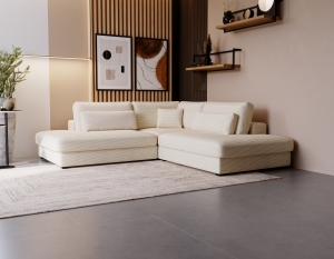 Narożnik Sven Mikro L-kształtny z poduszkami